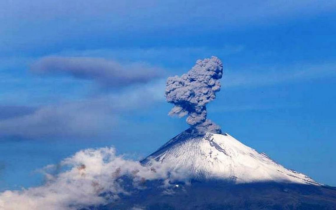 Volcán Popocatépetl Registró Dos Explosiones - El Sol De Hidalgo ...